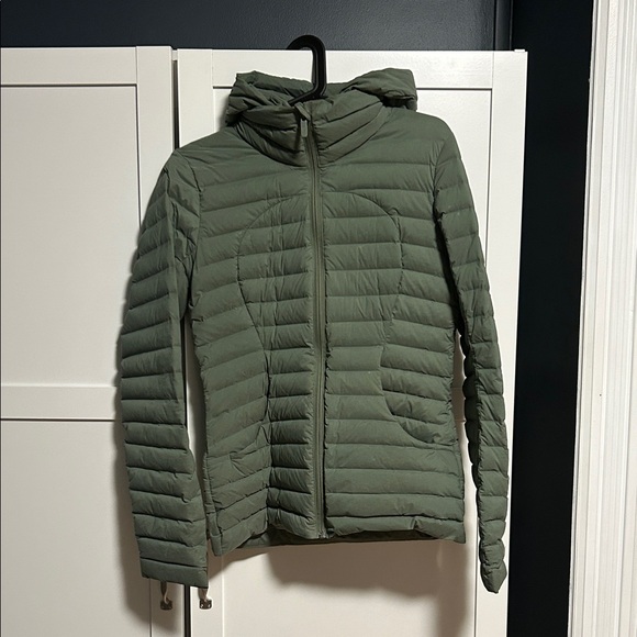 lululemon athletica Jackets & Blazers - lululemon athletica Olive Puffer Jacket